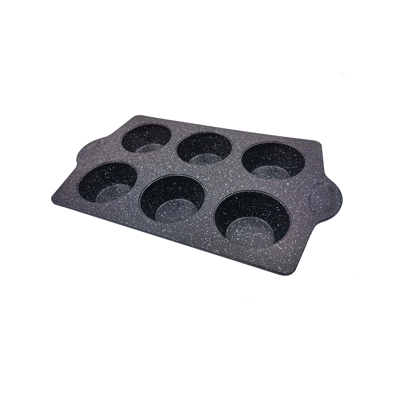 9 Piece Non-Stick Baking Pan Set with Fluted Edge