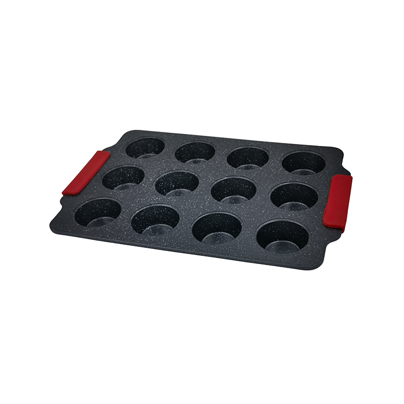 9 Piece Baking Sheet Set with Silicone Handles