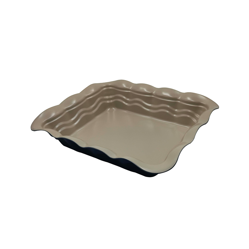7 Piece Scalloped Edge Baking Pans Set