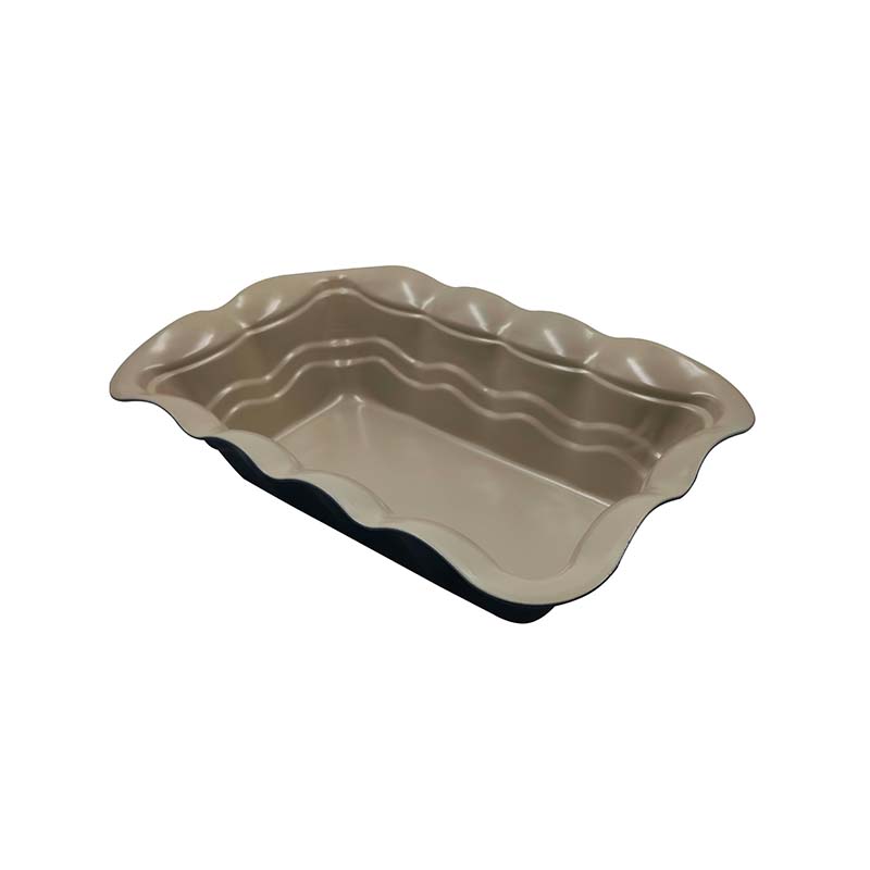 7 Piece Scalloped Edge Baking Pans Set