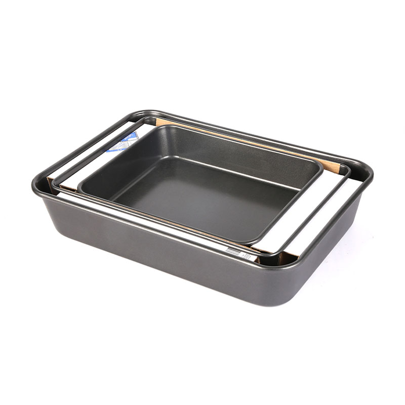 3 PCS Deep Rectangular Pan SET