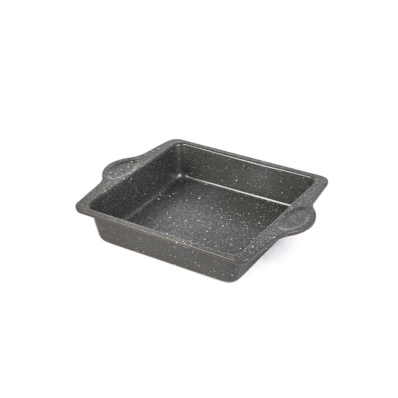 Square Nonstick Cake Baking Tray With Handles