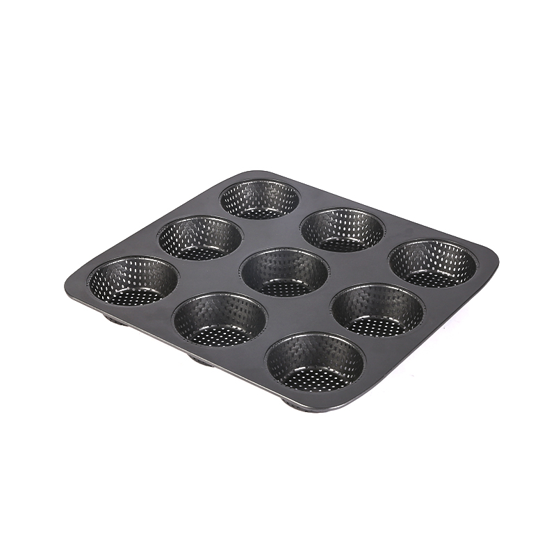 9 CUP Carbon Steel Square Muffin Baking Pan