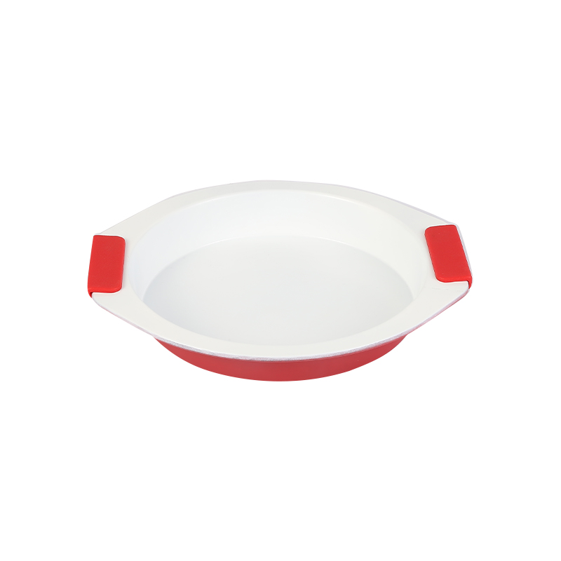 Nonstick Round Cake Pan with Silicone Handles